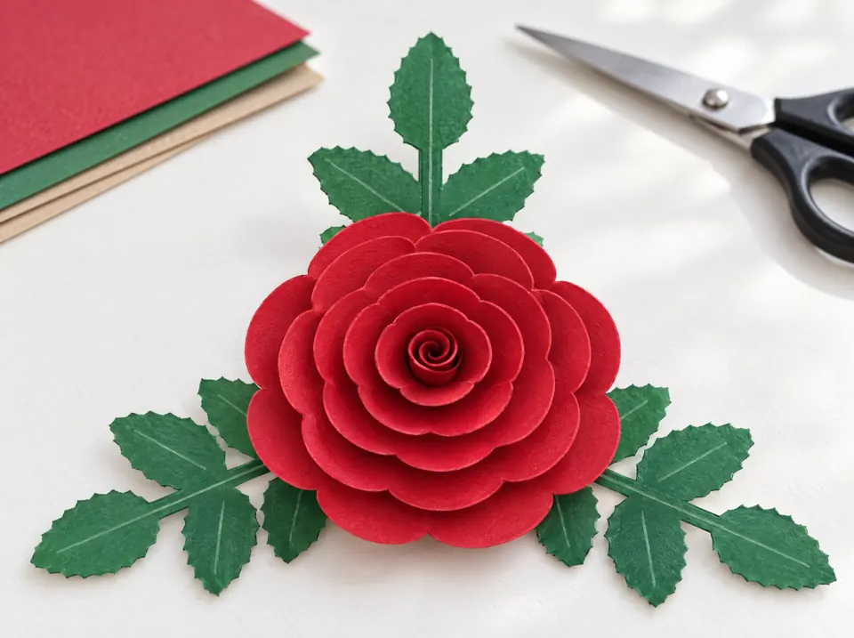 Flores 3D: exemplo feito com o arquivo do módulo
